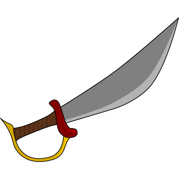 SVG Cutlass cartoon image