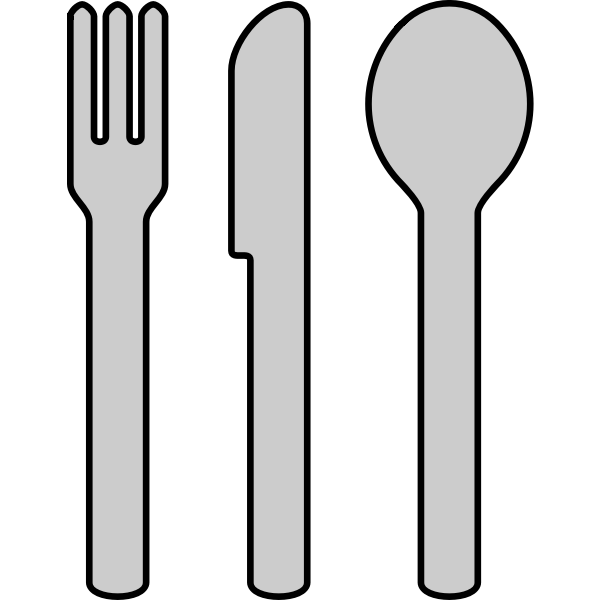 SVG Cutlery vector icons