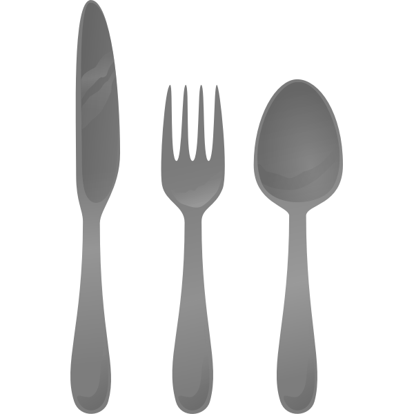 SVG Cutlery vector illustration