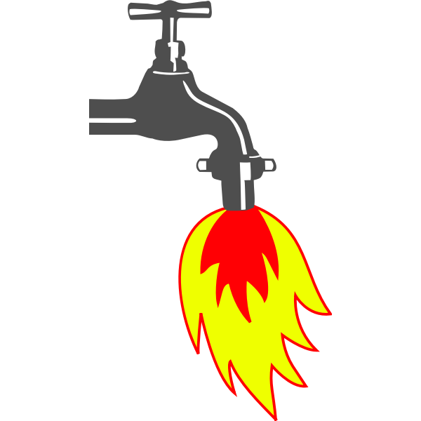 SVG cybergedeon no fracking faucet color