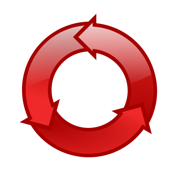 SVG Cycle icon