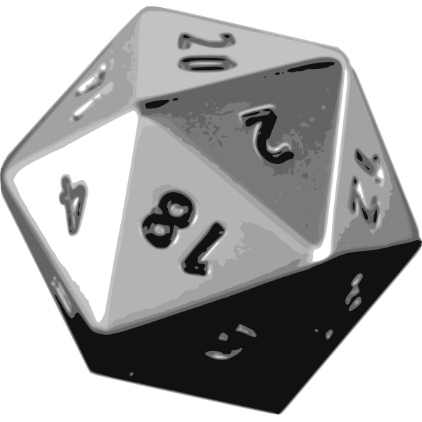 SVG D20