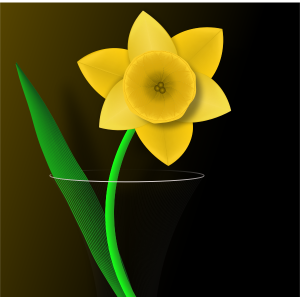 SVG Daffodil