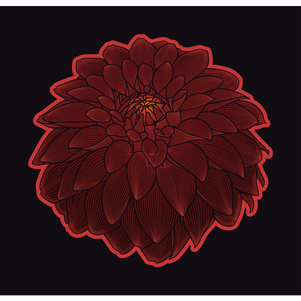 SVG Dahlia colour