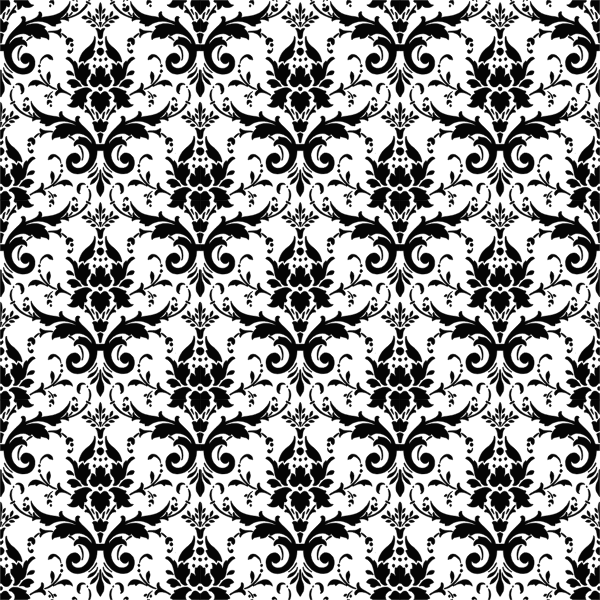 SVG Damask Tile