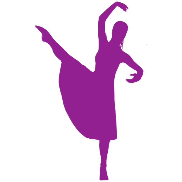 SVG Dance silhouette
