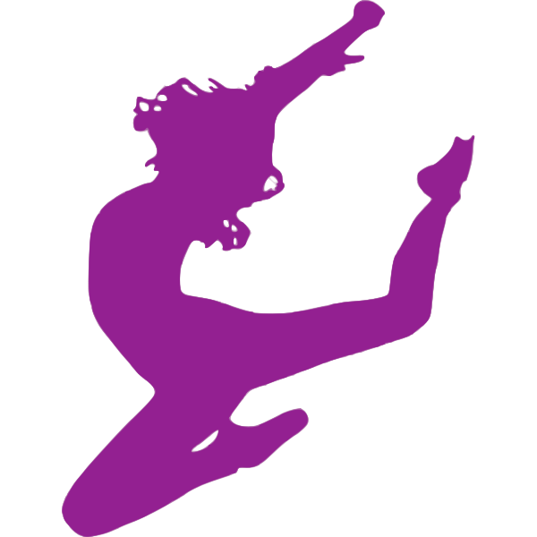 SVG Dancer jumping