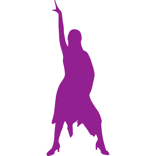 SVG Dancing girl