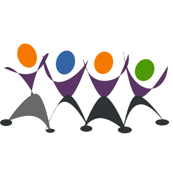SVG Dancing people