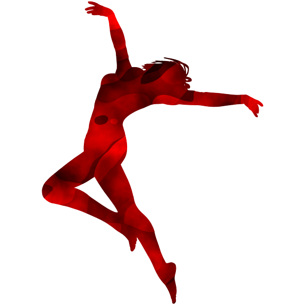 SVG Dancing silhouette