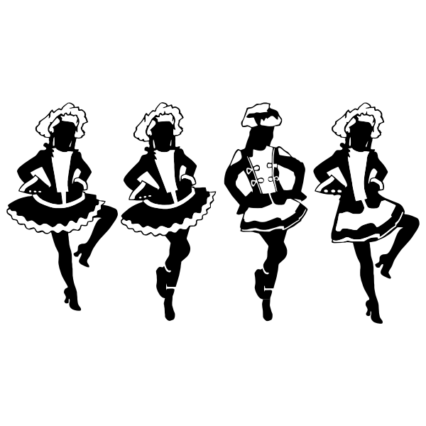 SVG Dancing women