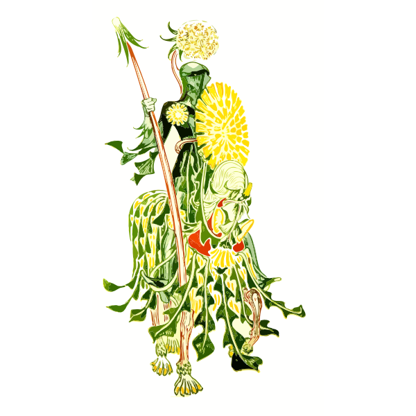 SVG Dandelion knight