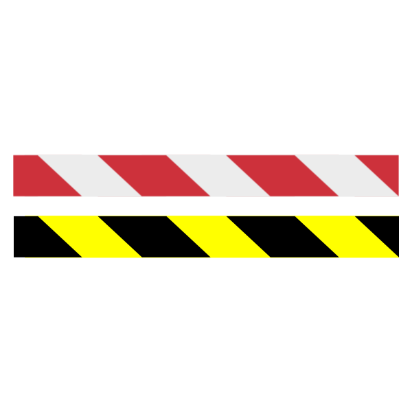 SVG Danger and warning signalization