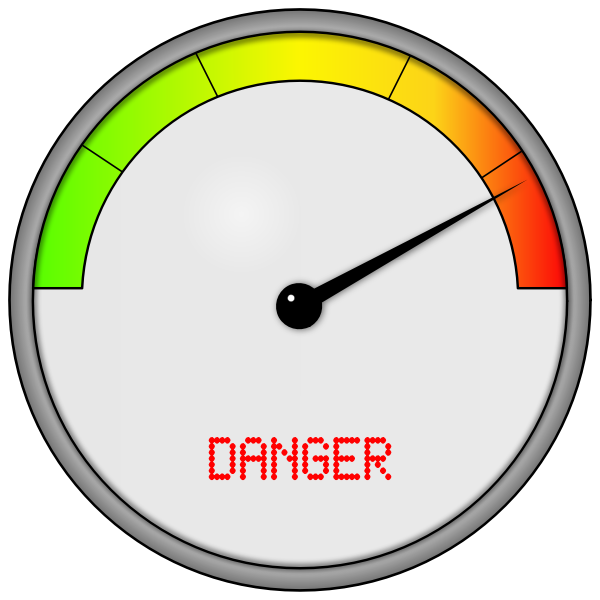 SVG Danger icon image