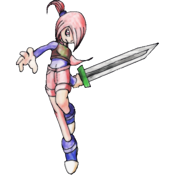SVG Dangerous girl