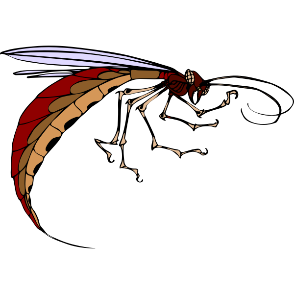 SVG Dangerous mosquito