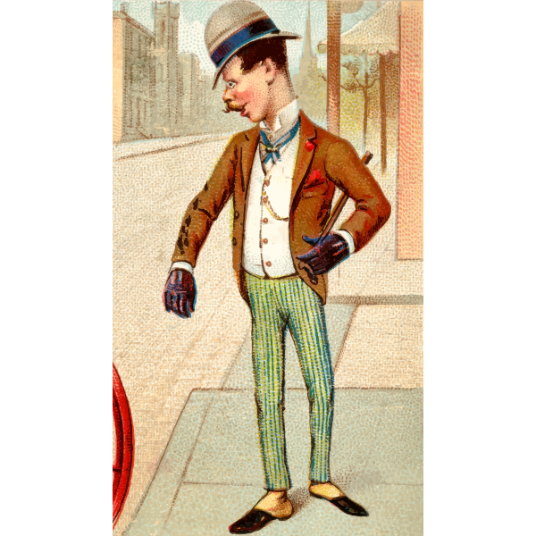 SVG Danish gentleman
