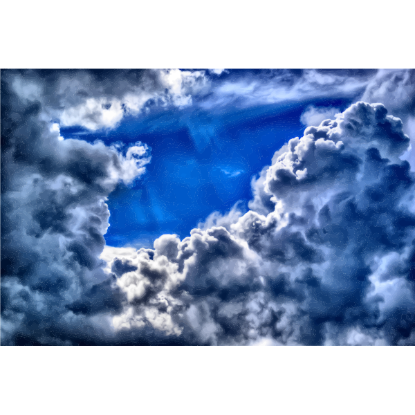 SVG Dark Cloudy Skies