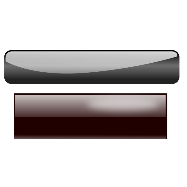 SVG Dark glossy buttons