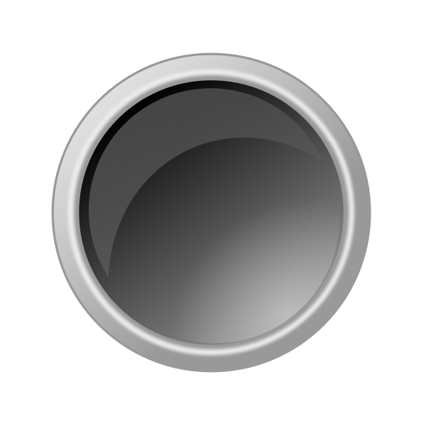 SVG Dark gray button vector drawing