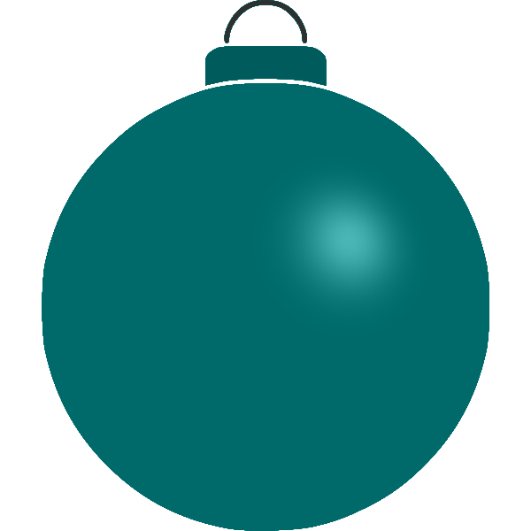 SVG Dark green ball