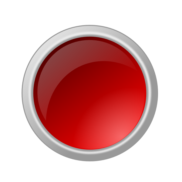 SVG Dark red button in gray frame