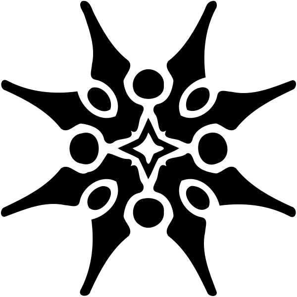 SVG Dark star