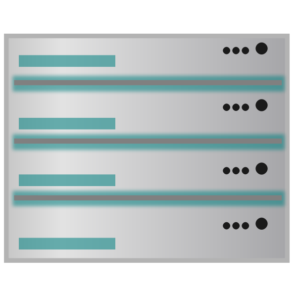 SVG Database server vecor image