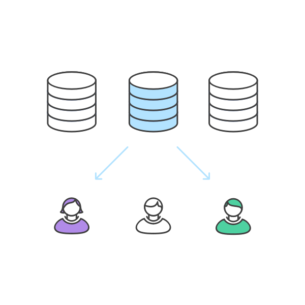 SVG Database with people