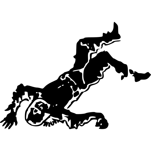 SVG Dead astronaut