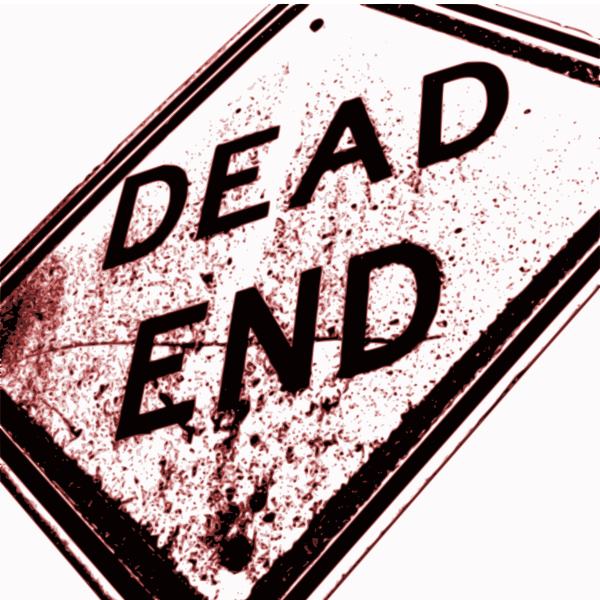 SVG Dead end rusty