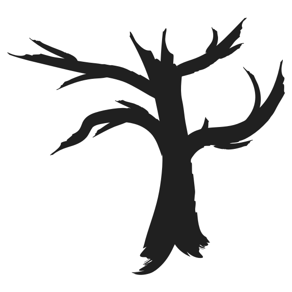 SVG Dead Tree Silhouette