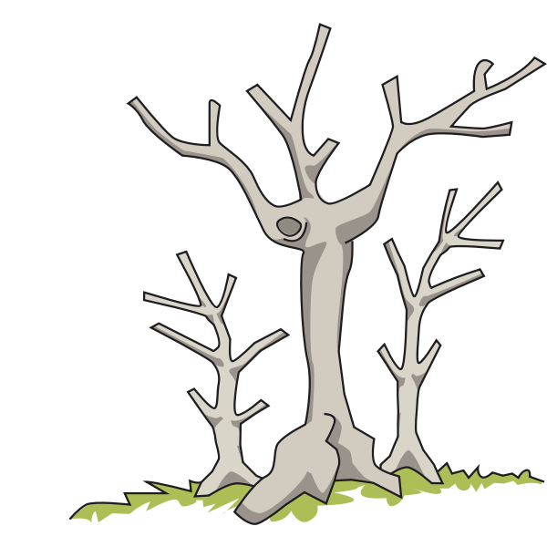 SVG Dead trees