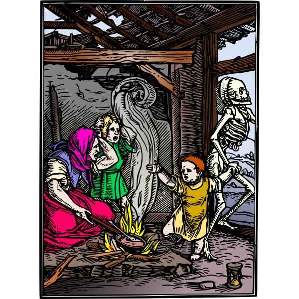 SVG Death and child
