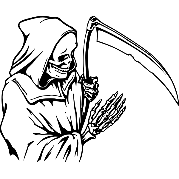 SVG Death and scythe