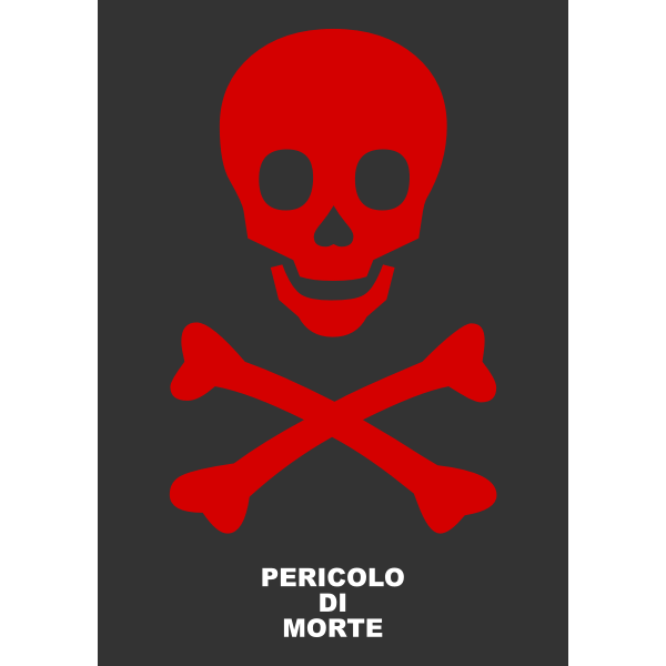 SVG Death danger symbol
