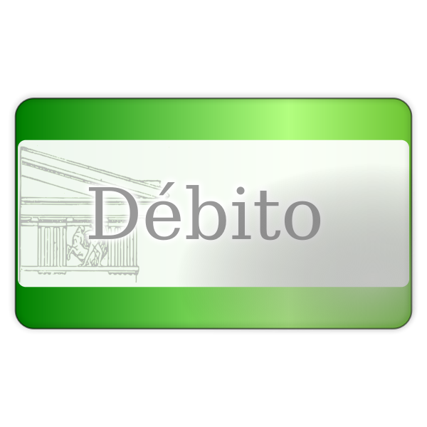 SVG Debit Card Vector Icon