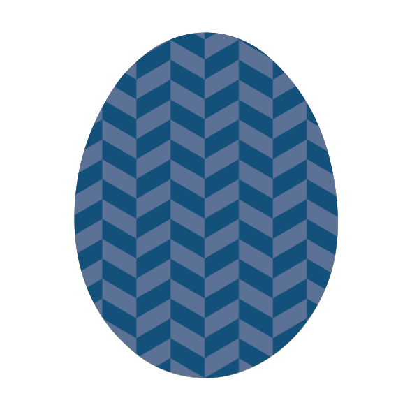 SVG Decorative Easter egg vector graphics