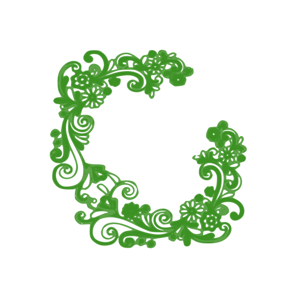 SVG Decorative floral arrangement