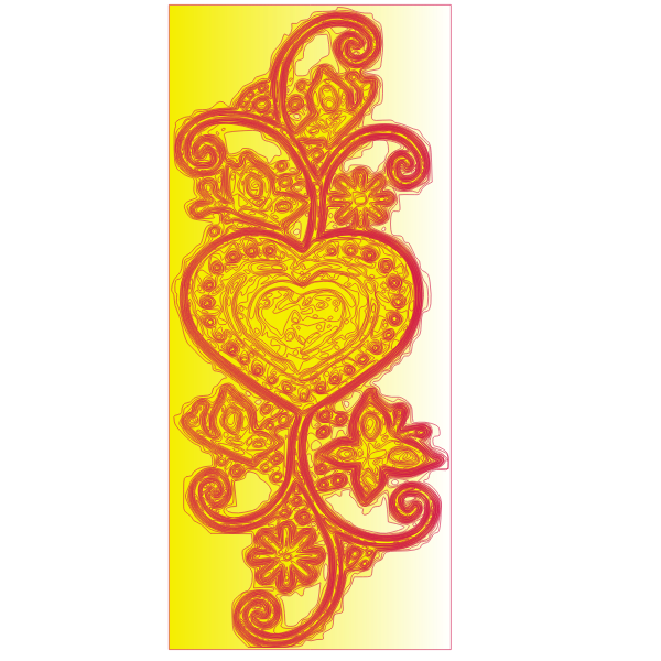SVG Decorative floral ornament