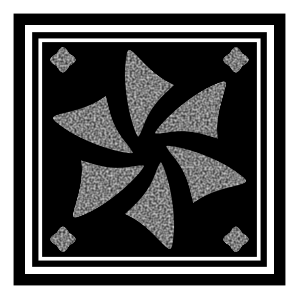 SVG Decorative gray square