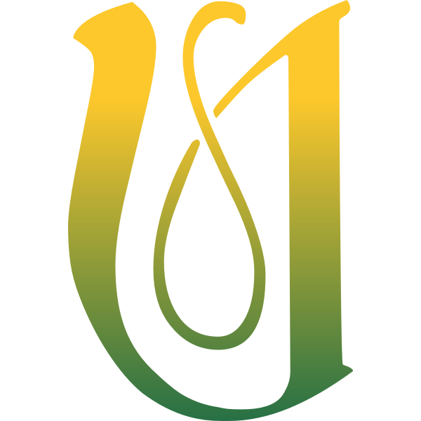 SVG Decorative green U