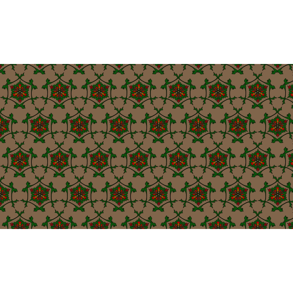SVG Decorative Hexagons Seamless Pattern