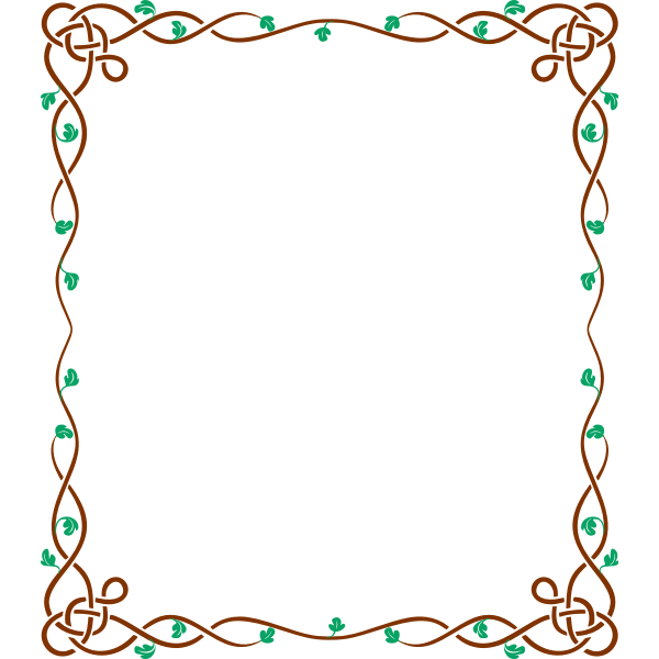 SVG Decorative rectangular frame