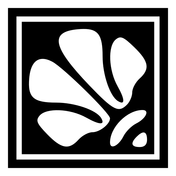 SVG Decorative square flower