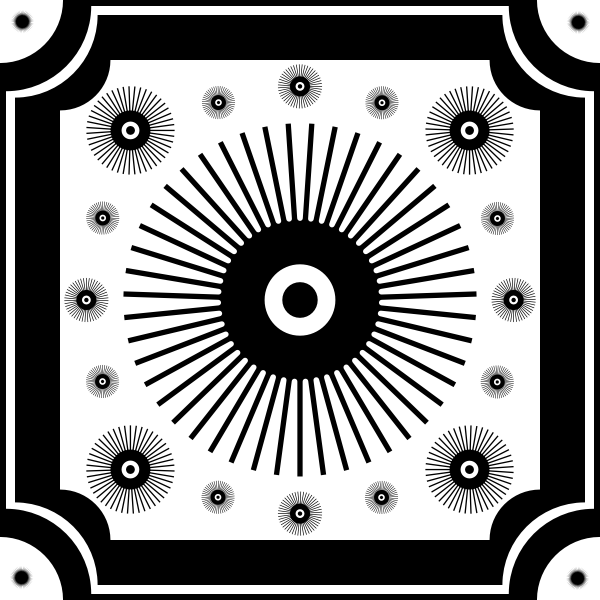 SVG Decorative Square Tile