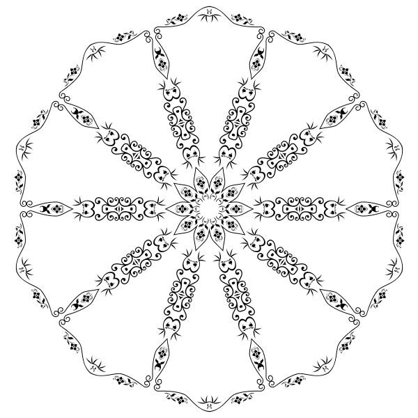 SVG Decorative Vintage Style Design 2