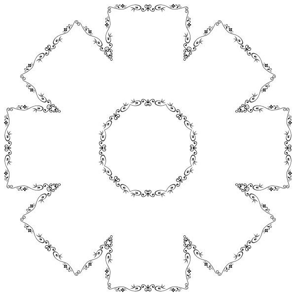 SVG Decorative Vintage Style Design 5