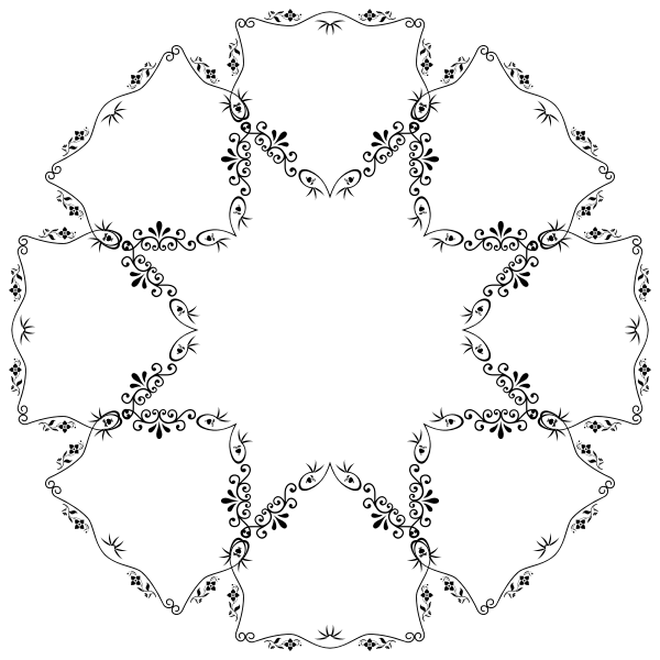 SVG Decorative Vintage Style Design 9