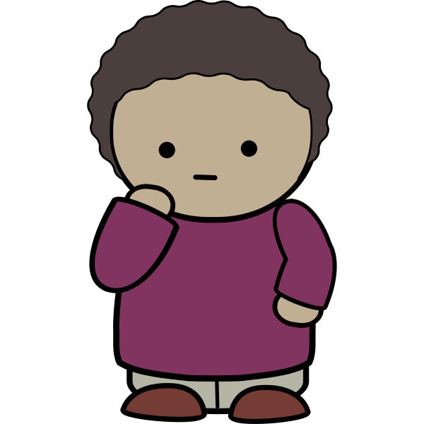 SVG Deep in thought